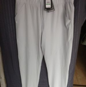 Under Armour lightweight light gray running pants size large